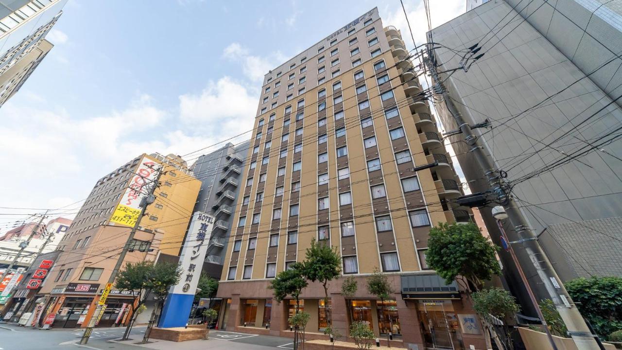 Toyoko Inn Hakata-Guchi Ekimae Fukuoka  Buitenkant foto